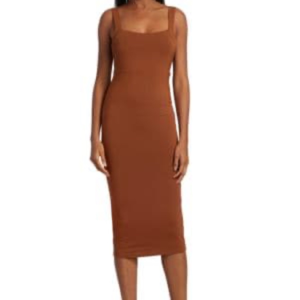 Good American Brown dress